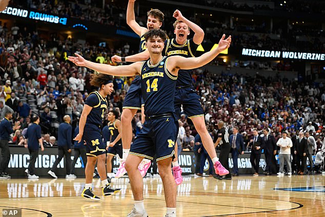 Michigan Wolverines je na Sweet 16 nakon što je u subotu otkucao Texas A&M