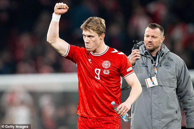 Rasmus Hojlund danu je dao usko vodstvo nad Portugalom u prvom dijelu četvrtfinale Lige svojih nacija