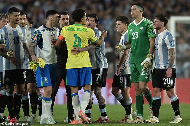 Brazilski kapetan Marquinhos ispričao se navijačima Brazila nakon jednostranog poraza