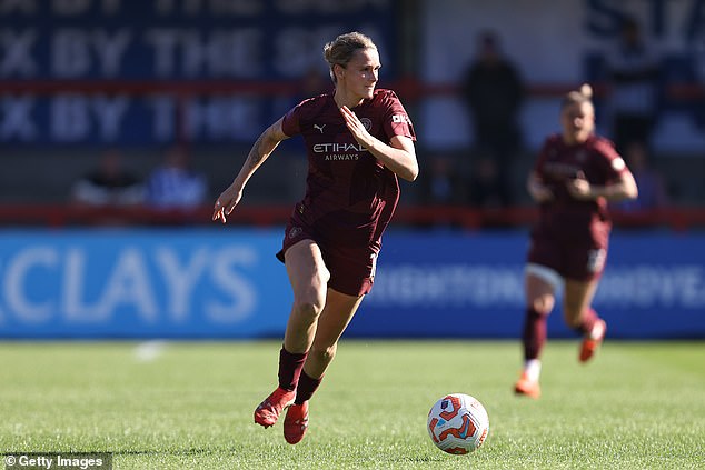 Kerstin Casparij postigao je početni gol igre i pružio fini sveobuhvatni zaslon