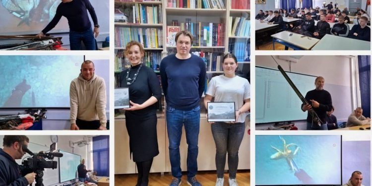 Adrenalinski spektakl u splitskoj Pomorskoj školi: Vrhunski stručnjaci iz svijeta podvodnog ribolova podijelili su svoja iskustva