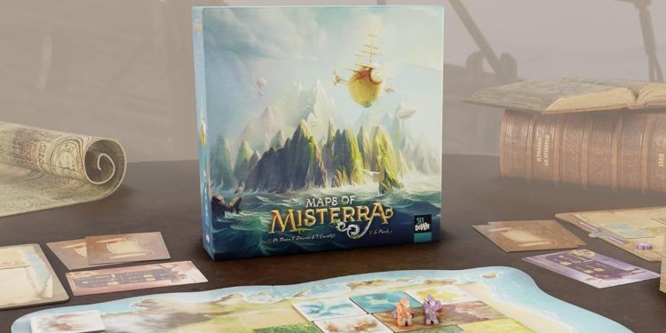 Amazon ima prodaju igre na ploči na Maps of Misterra za 12,99 dolara