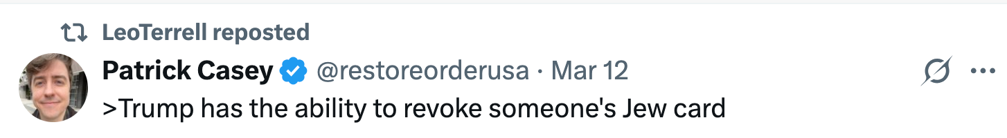 Šef Trumpove antisemitske radne skupine dijeli antisemitski tweet