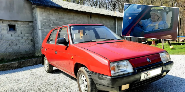Auto Klub – Prva vlasnica svih auta s Balkana s malo kilometara iz oglasa zaista postoji! Iz Zaprešića je i prodaje Škodu Favorit