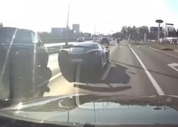 Auto Klub – Slalom po Ljubljanskoj aveniji: Pogledajte divljačku vožnju u Rimac Neveri