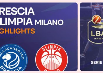 Brescia-Olimpia Milan 73-79: Istaknite