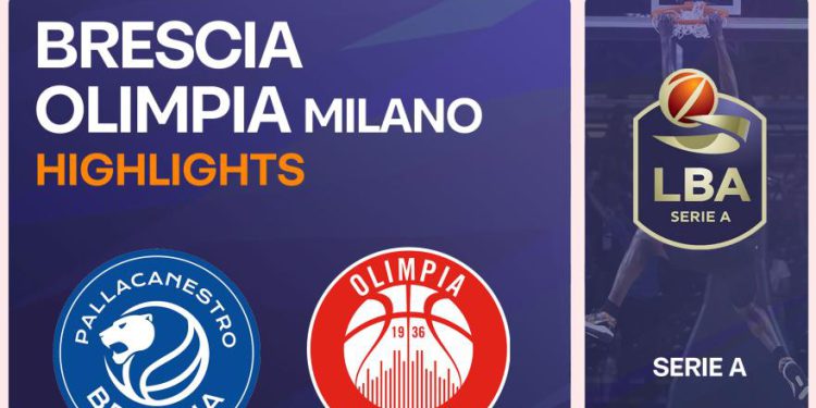 Brescia-Olimpia Milan 73-79: Istaknite