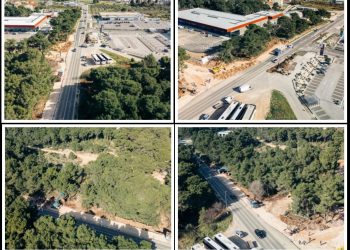 Cesta koja spaja Biograd ispod i povrh magistrale