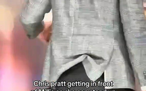 Chris Pratt pohvalio je za ulazak u zaštitu Millie Bobby Brown tijekom izdavanja garderobe