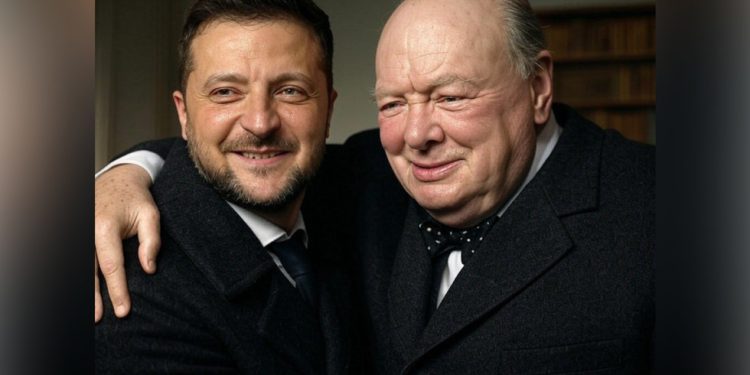 Churchillov Grandephew naleti na ZELENSKY Usporedba – RT World News