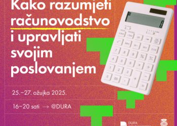 DURA priprema trodnevnu radionicu, naučite razumjeti računovodstvo i upravljati svojim poslovanjem