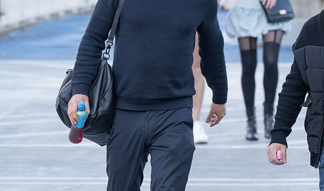 Danny Dyer se pojavljuje u dobrom raspoloženju dok se upućuje u dobrotvorni meč Sellebrity Soccer nakon što je otkrivena njegova desetljeća duga svađa s Markom Wrightom