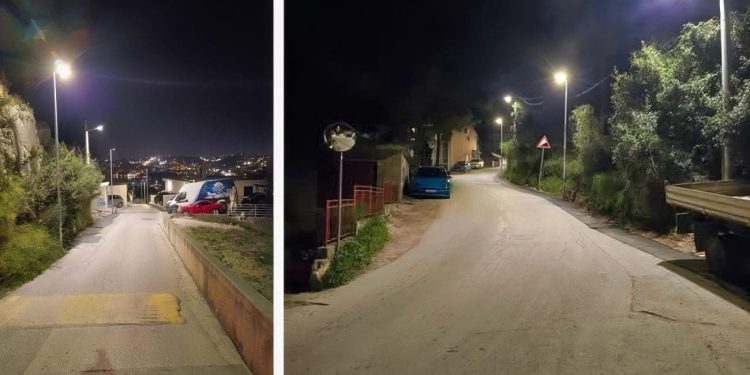 Dovršena rekonstrukcija javne rasvjete u Strožancu