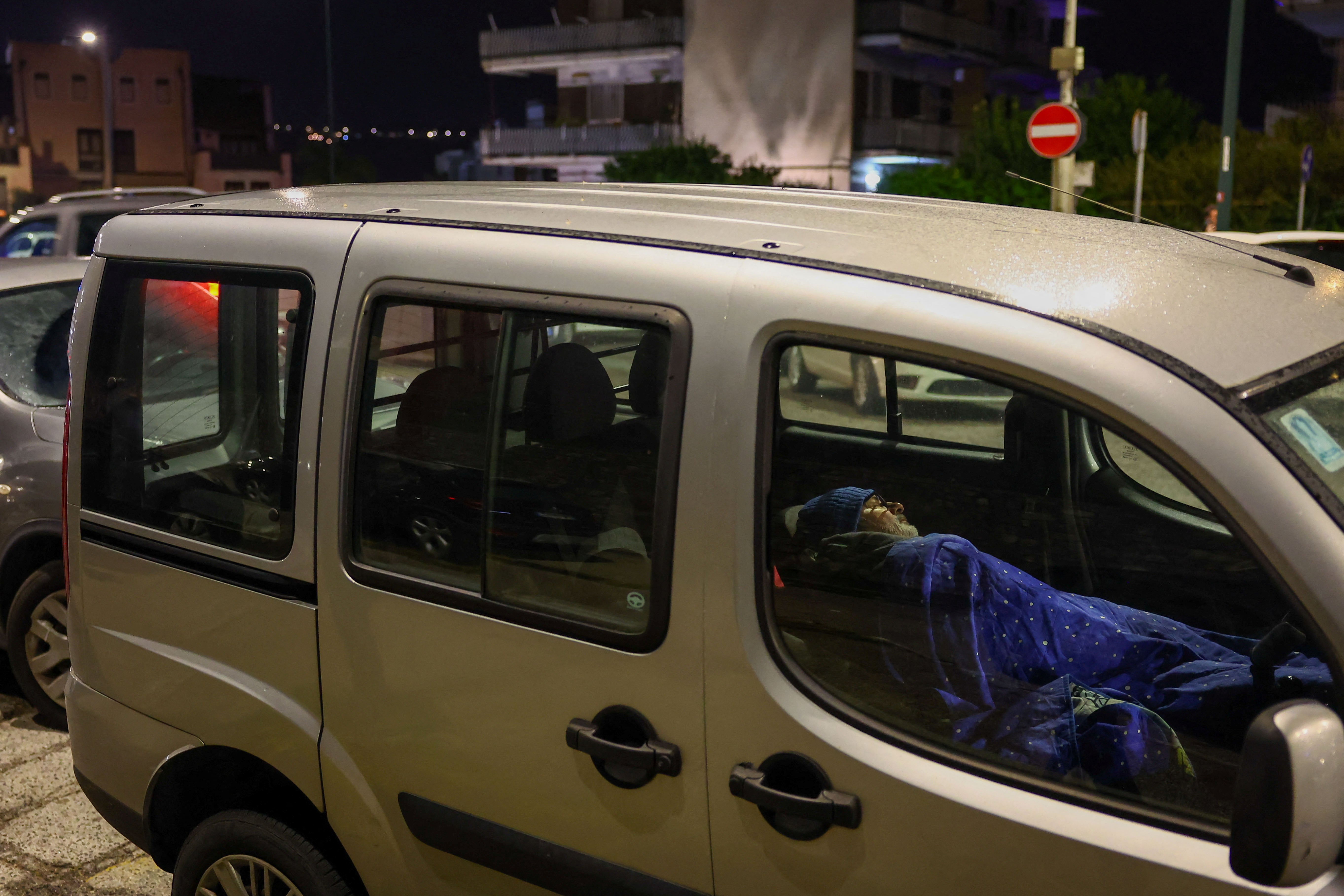 Neki su mještani spavali u svojim automobilima nakon potresa