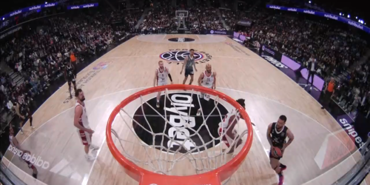 Euroliga, pariška košarka-olimpija Milan 92-79: istaknute sadržaje