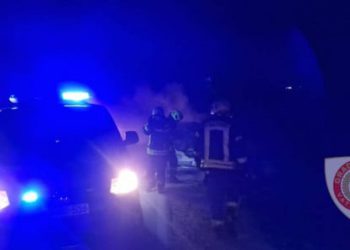 FOTO Gorio automobil kod Mostara