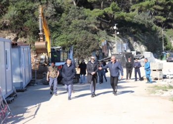 Franković obišao radove na kanalizacijskom sustavu i sportskom igrališta u Suđurđu