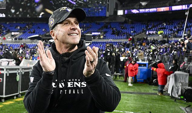 Glavni trener Baltimore Ravens John Harbaugh slaže se s trogodišnjim produženjem