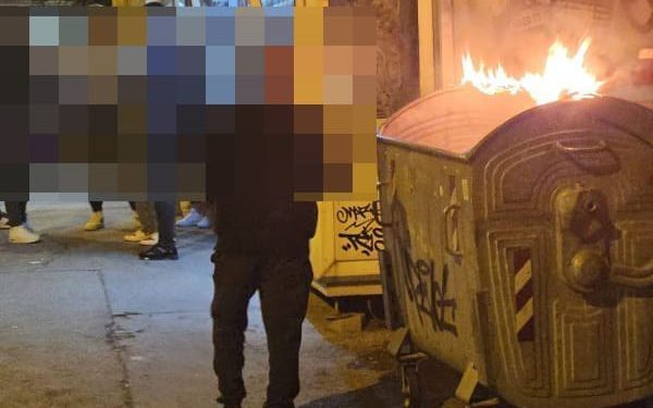 Gorjeli kontejneri u Splitu – DALMACIJA DANAS