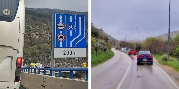 Gužve na većini prometnica u Splitu i okolici!