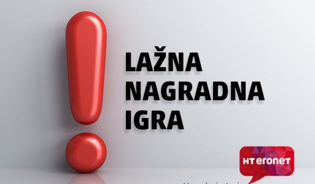HT ERONET UPOZORAVA Lažne nagradne igre na internetu