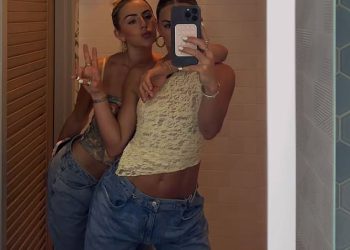 Hanna Cavinder se spušta s glasinom da se Carson Beck razbila u ‘Weekend of Luv’ sa sestrom Haley