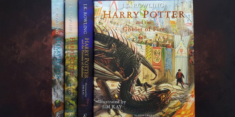 Harry Potter ilustrirano izdanje knjiga tvrdi uvez danas su u prodaji na Amazonu