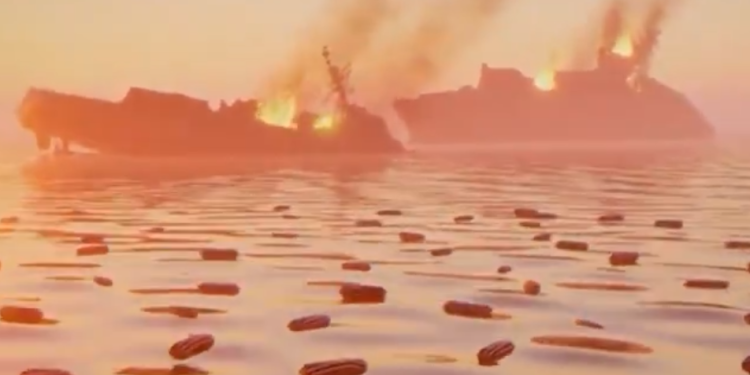 Houthis Post Cryptic Video Video američke zastave navučene lijesove