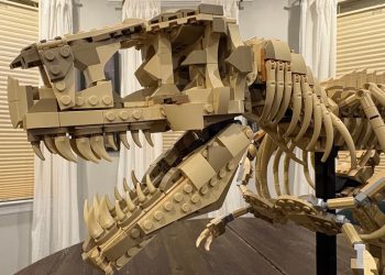 Izgrađujemo fosile LEGO dinosaura: Tyrannosaurus Rex, najimpresivniji model kostura u 68 milijuna godina