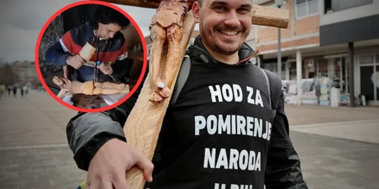 Josip Jelinić iz Ljubuškog na svom Križnom putu dugom 1.000 km ispisuje nove stranice BiH povijesti