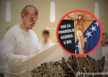 Josip Jelinić započeo Hod za pomirenje naroda u BiH