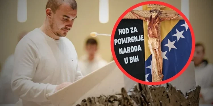 Josip Jelinić započeo Hod za pomirenje naroda u BiH