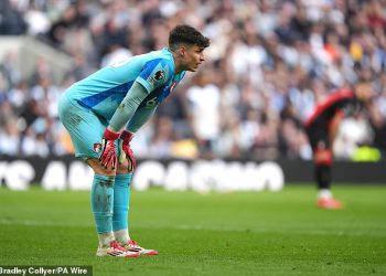 Kepa Arizabalaga zalupila su navijači nakon što je Bournemouth koštala dva gola protiv Tottenhama