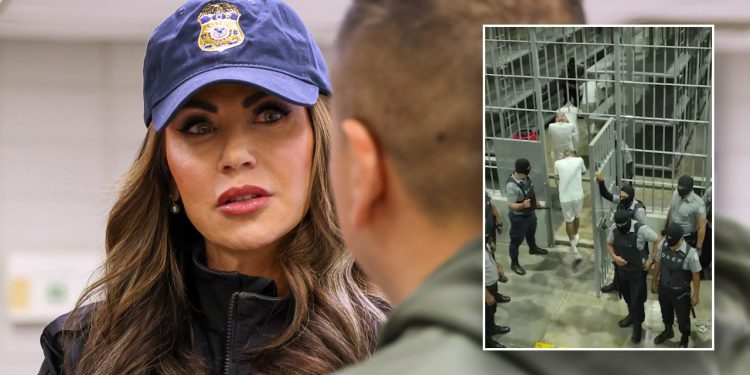 Kristi Noem predviđen za posjet Centru za zatvor terorizma El Salvadora, plus Kolumbiju i Meksiko