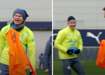 Manchester City, Haaland i de Bruyne zabavljaju se u neobičnom treningu