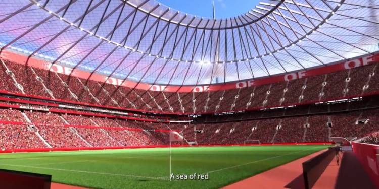 Manchester United, pogledajte novi stadion od 2,5 milijardi eura