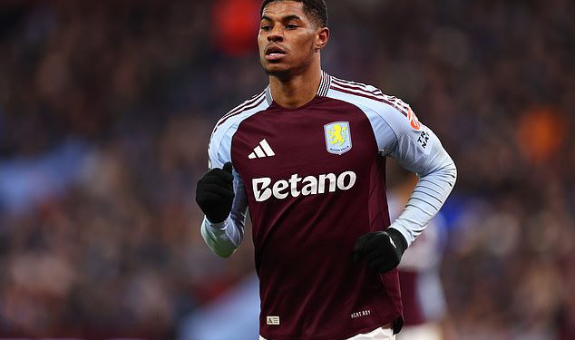 Marcus Rashford očekivao je da će biti uključen u prvu momčad Engleske Thomasa Tuchela kao nagradu za formu Aston Villa