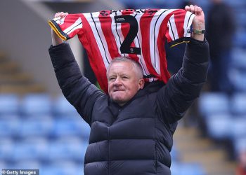 Menadžer Sheffield Uniteda Chris Wilder dodjeljuje počast Georgeu Baldocku nakon ogromne pobjede od 1-0 nad suparnikom Sheffieldom u srijedu … nakon što je tragična smrt Ex-Blades Star star 31 godine u dobi od 31 godine