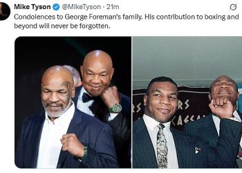 Mike Tyson prekida svoju tišinu o smrti Georgea Foremana
