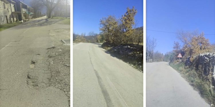 Mještani ogorčeni stanjem državne ceste: “Napoleon bi se zasramio da vidi stanje ceste danas u odnosu na moment kad ju je on probio”