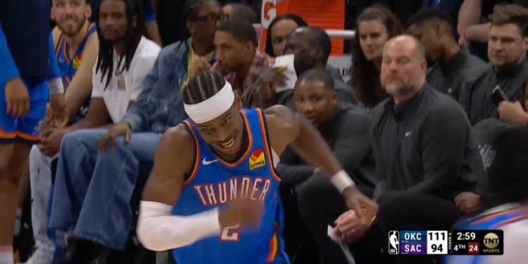 NBA, Sacramomen-OKC 105-121: istaknute dijelovi