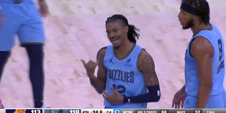 NBA istaknute: Memphis-Hoenix 120-118, Morant je pogriješio!