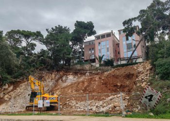 Na gradilištu u Solitudu ponovno oboren znak za ograničenje brzine (FOTO)