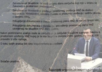 OBRUČ SE STEŽE Propao plan legalizacije nezakonitih prostornih planova općina i gradova u HNŽ