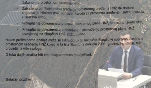 OBRUČ SE STEŽE Propao plan legalizacije nezakonitih prostornih planova općina i gradova u HNŽ