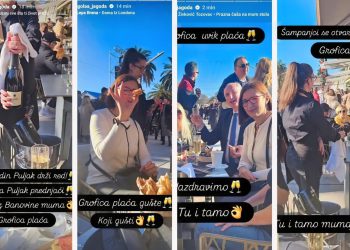 OPET RAZOTKRIVANJE “Grofica Jagoda” ne misli odustati — objavila je nove fotografije s Puljcima: “Vlast iz Banovine muma, grofica plaća”