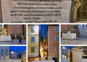 Osvanula poruka kod štandarca. Pogledajte što sada piše