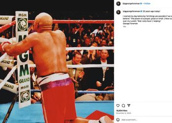 Otkriveno: Inspirativni Posljednji post George Foremana samo nekoliko tjedana prije smrti legende u teškoj kategoriji u 76