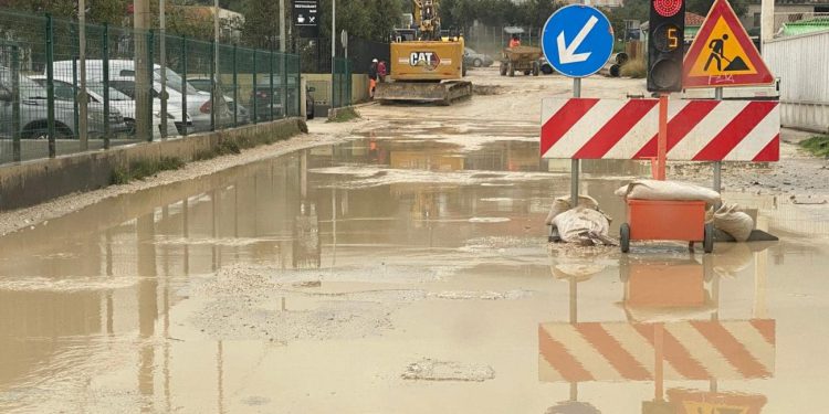 Ovako izgleda prometnica na istoku Splita