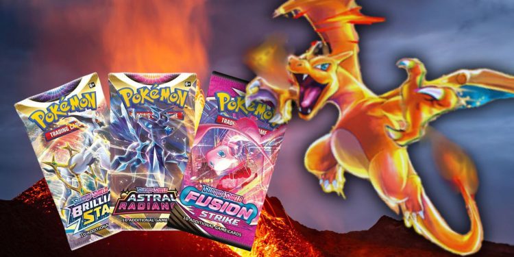 Ove Amazon UK bavi se mačevima i štitom Pokémon TCG limenke izgubile su podrijetlo i sjajne zvijezde Booster Packs